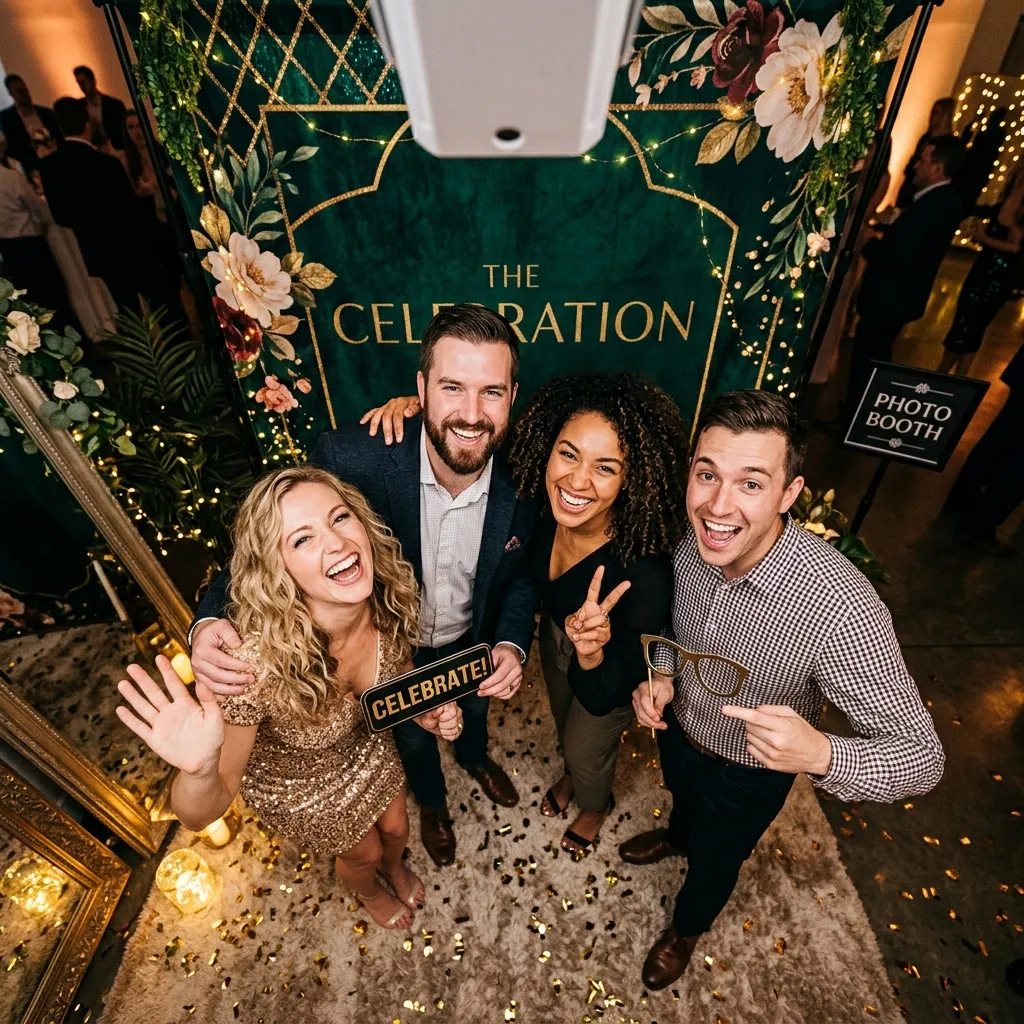 HIGH ANGLE PHOTO BOOTH